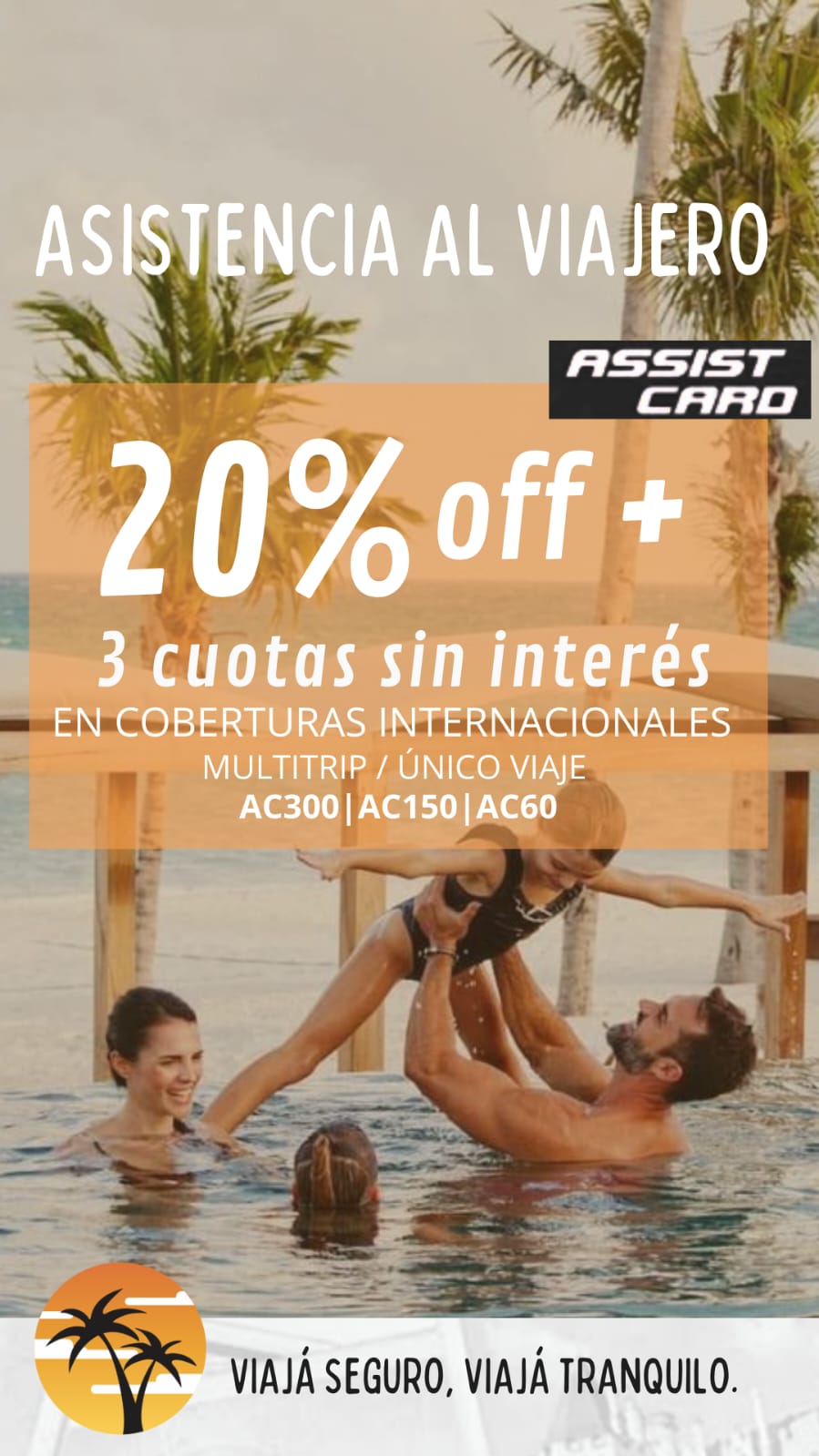 asistencia al viajero 20 off