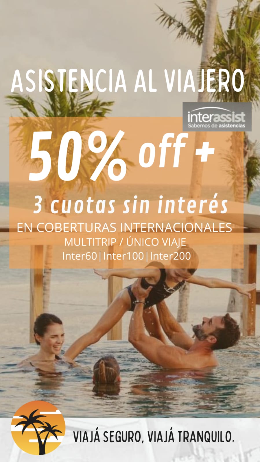 asistencia al viajero 50 off